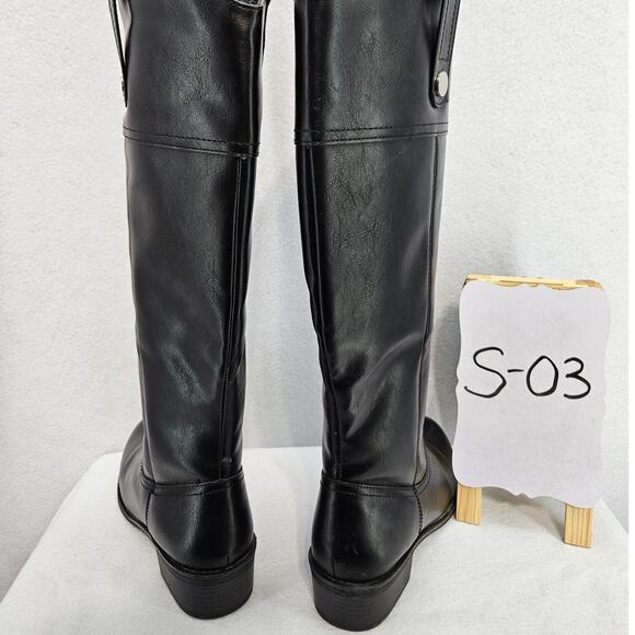 St. John's Bay knee high boots, size 7 (Like New) - Picture 3 of 8